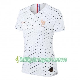 Billige Fotballdrakter Frankrike Bortedraktsett VM - Kvinner 2019 Kortermet